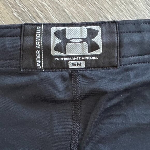 Under Armour Men’s Black ColdGear Fitted Coupe Adjustee Leggings Size Small - Picture 5 of 13